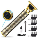 T9 Metal Body Hair Trimmer for Men – Golden Finish