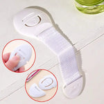 Baby Safety Cabinet Locks – Pack of 5 Childproof Latches for Drawers, Doors & Fridge