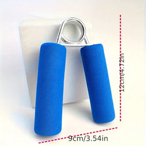 Hand Grip Strengthener – Foam Grip Trainer for Men & Women, Fitness (Random Color)