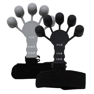Silicone Hand Grip Strengthener & Finger Stretcher – Grip Trainer for Fitness